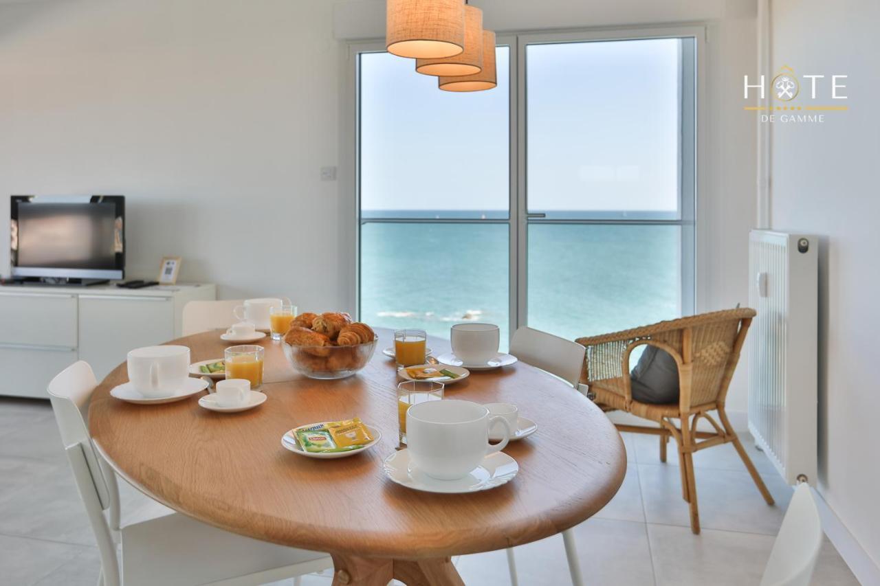 Appartement De Caractere, Superbe Vue Mer 280° La Chaume Экстерьер фото